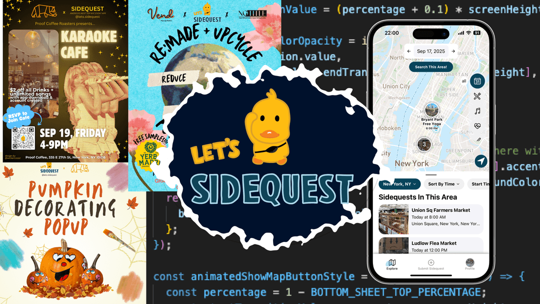 Sidequest | 1st Founder Journey